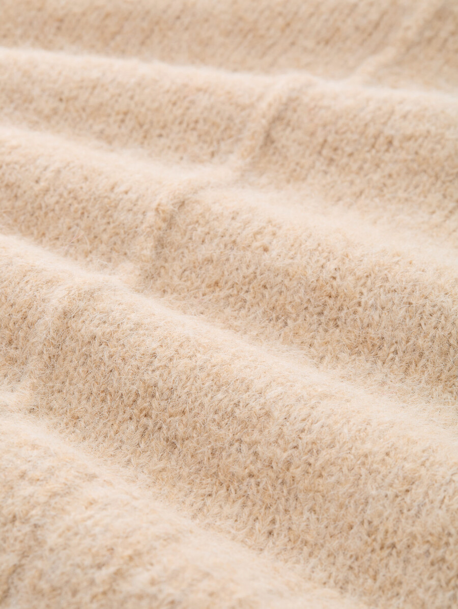 oversize-strickpullover mit wollanteil