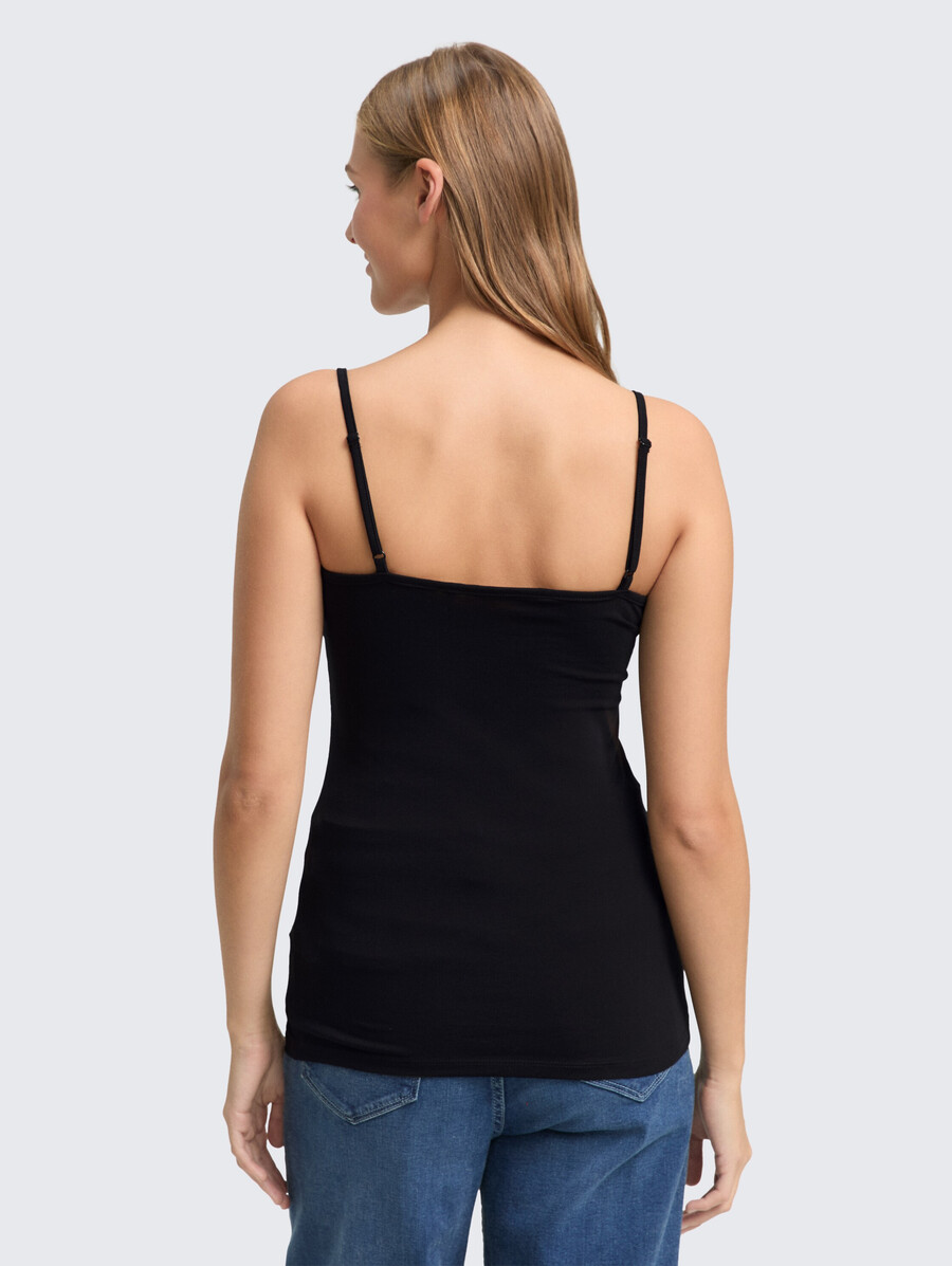 schmal geschnittenes tanktop
