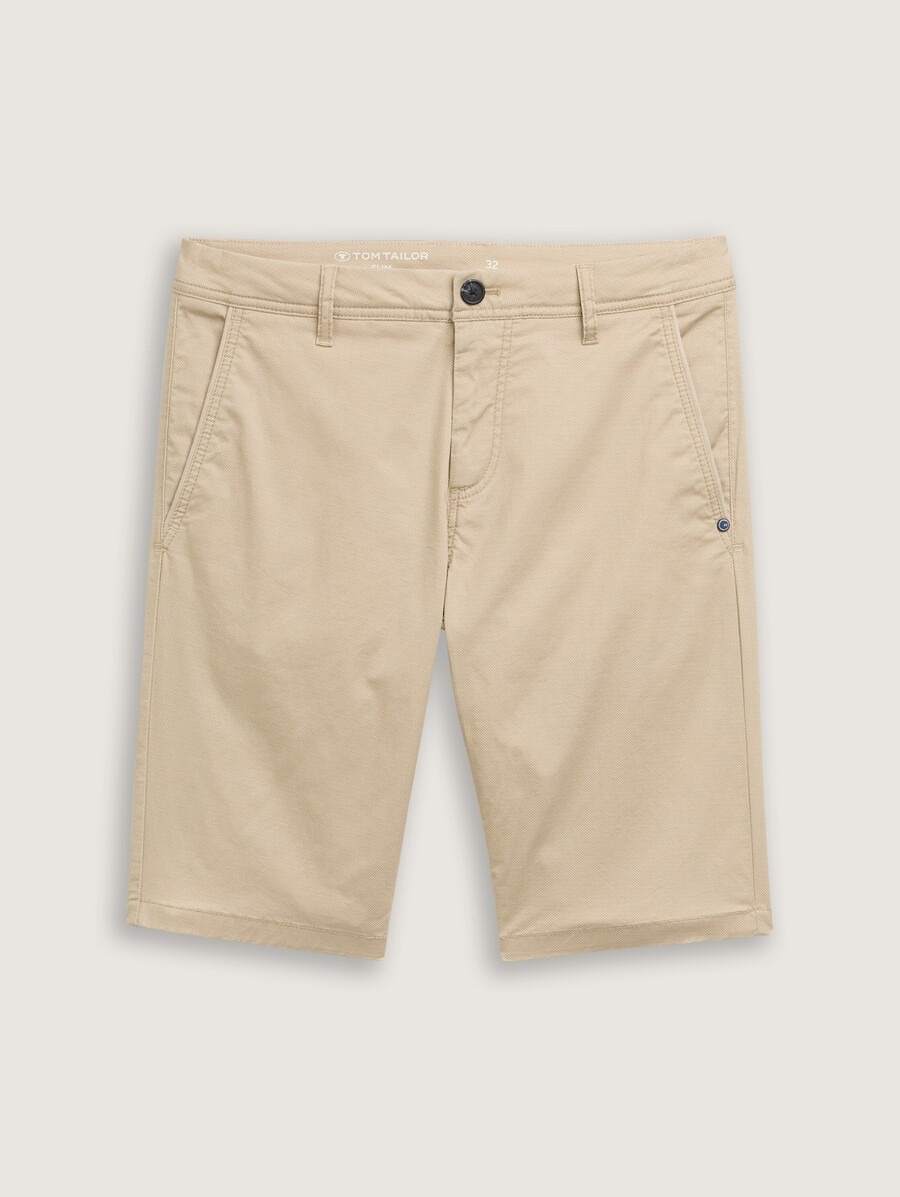 schmale chino-shorts