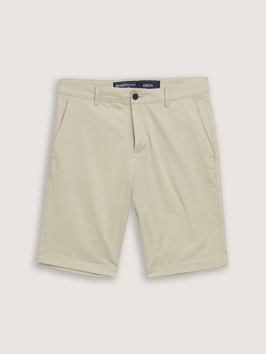 chino-shorts in normaler passform