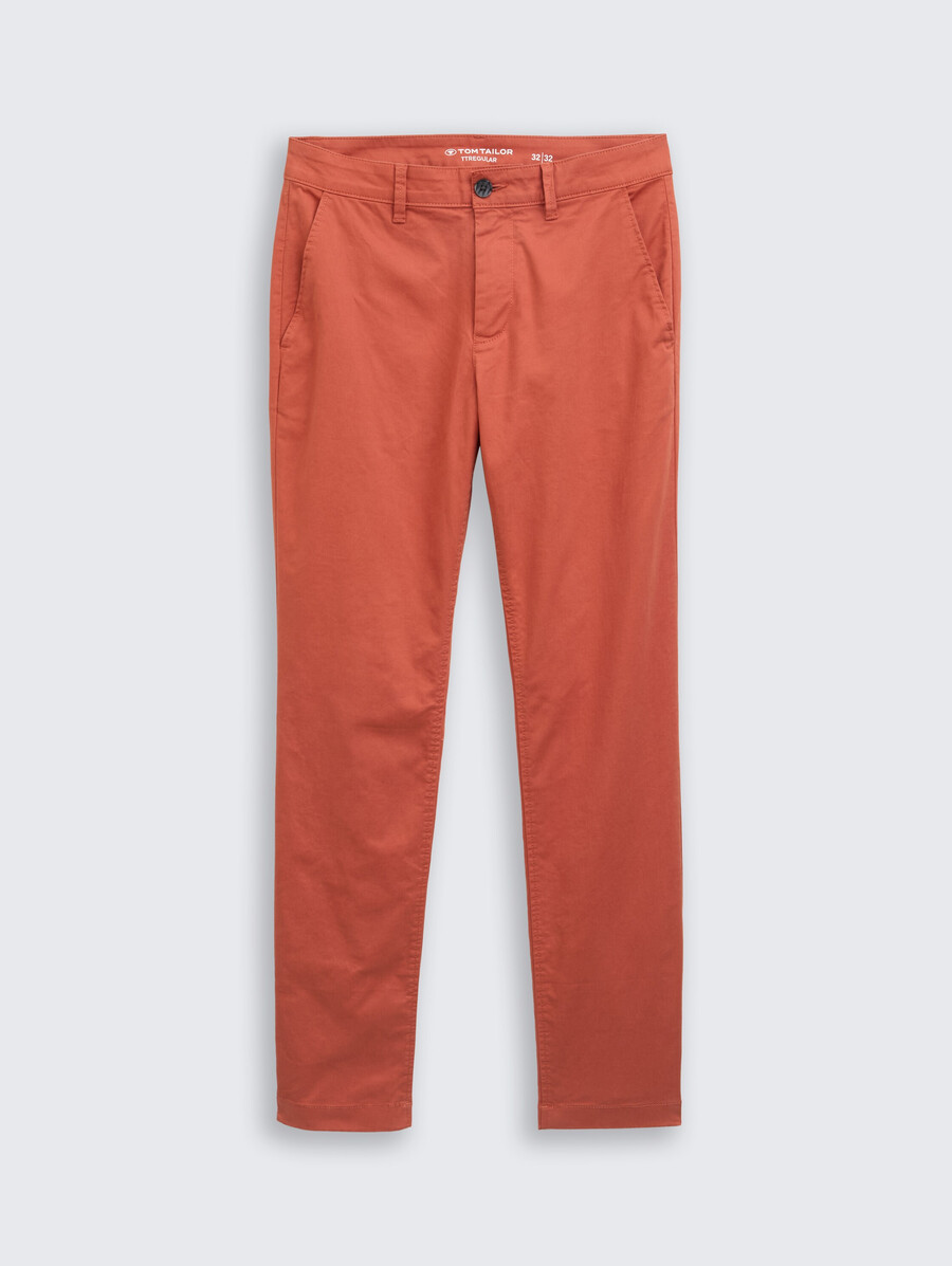 chino-hose in regulärer passform