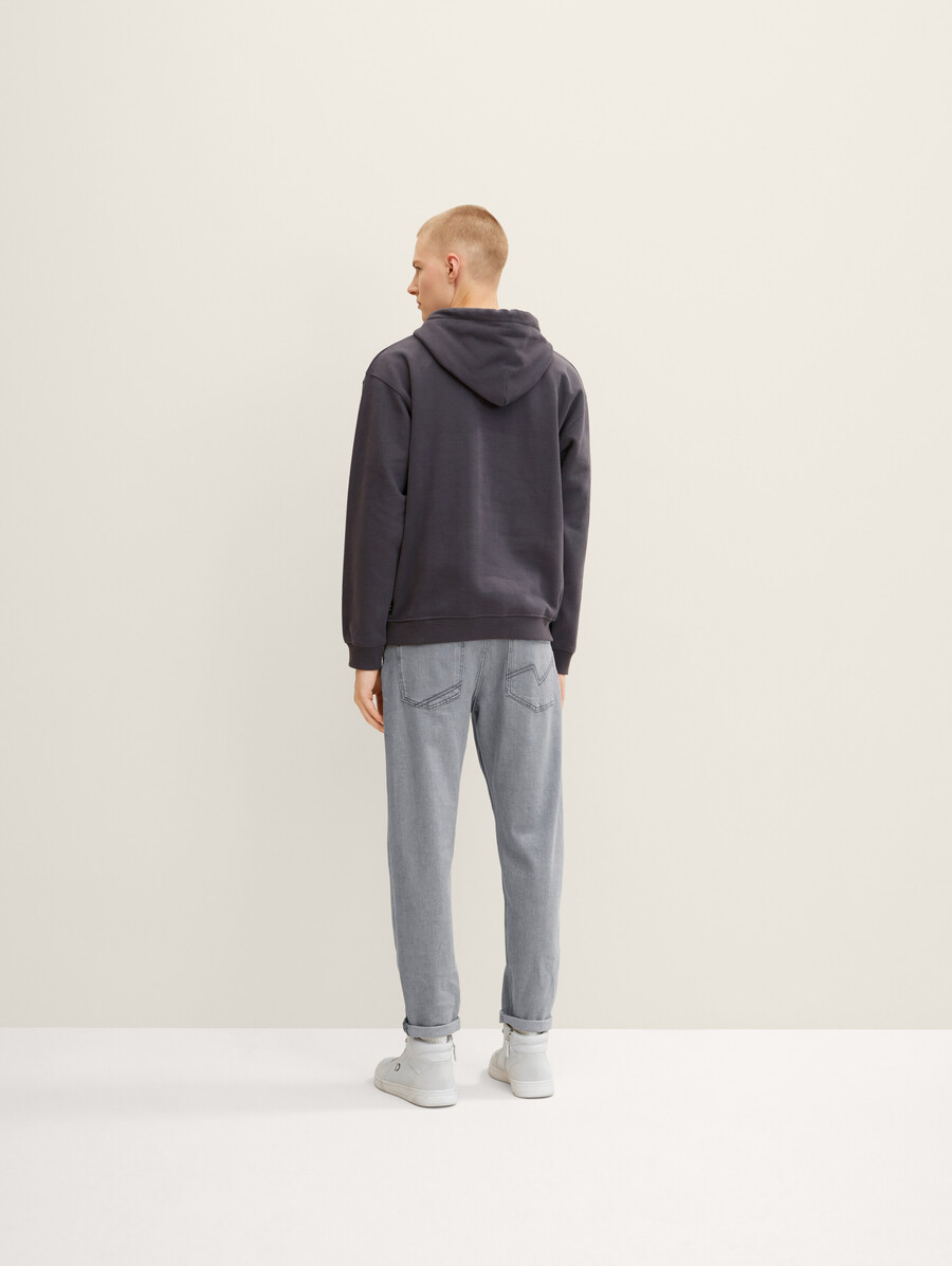 hoodie aus bio-baumwolle