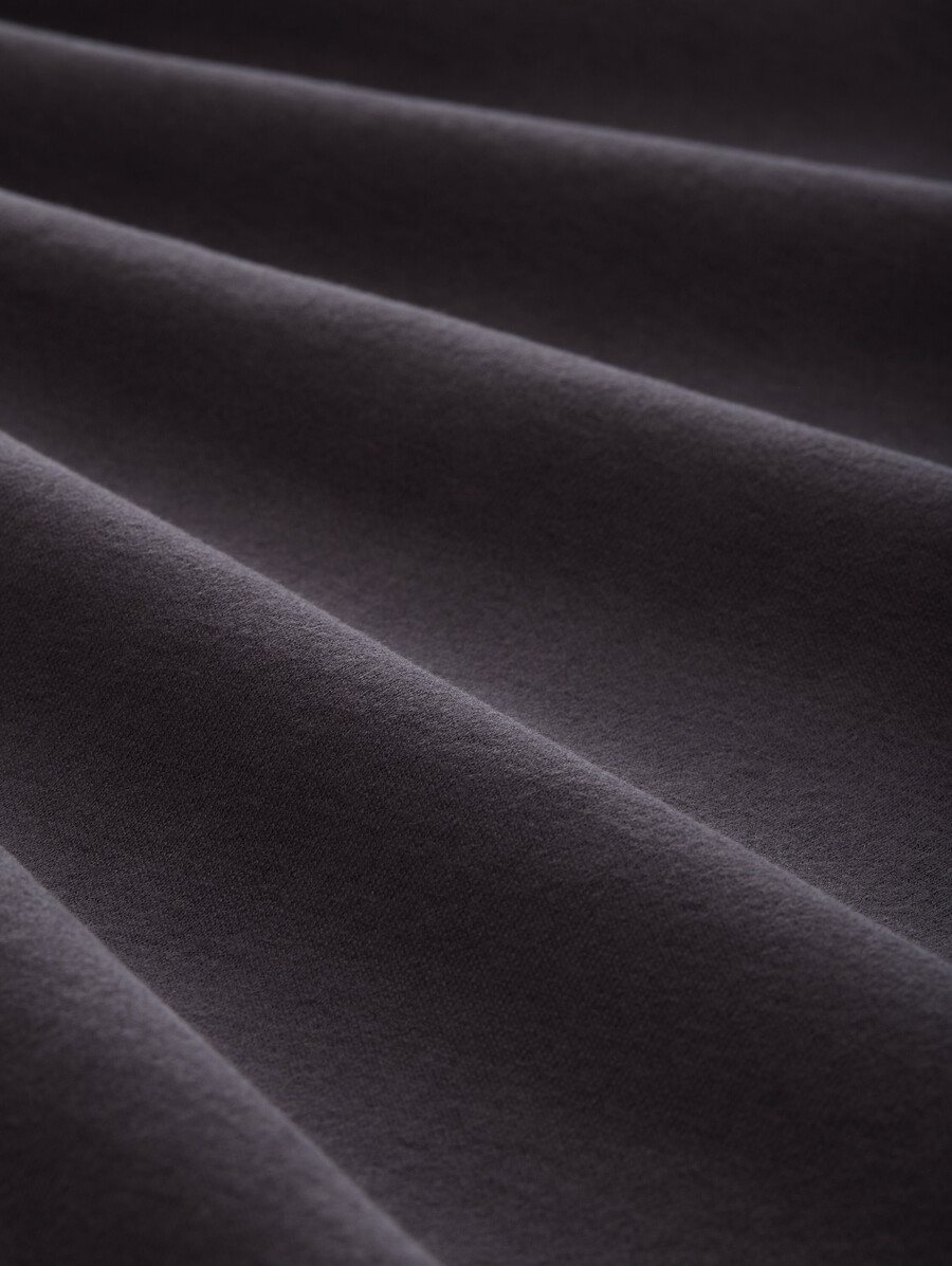hoodie aus bio-baumwolle