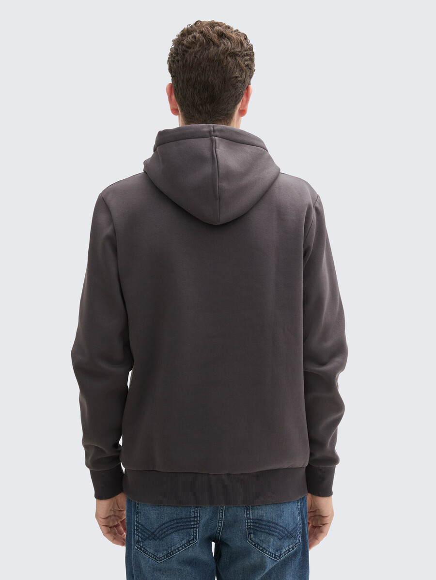 kapuzenpullover mit logodruck