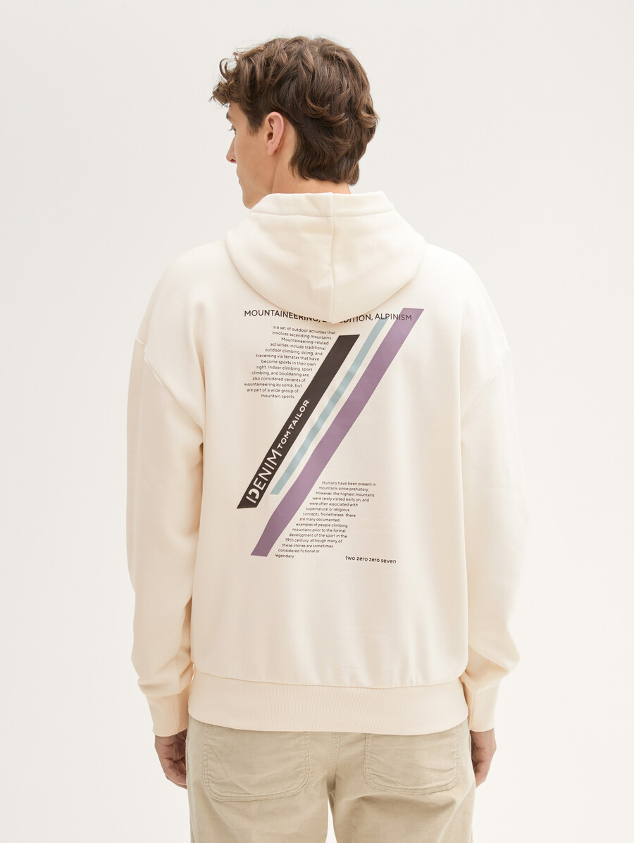 hoodie mit aufdruck