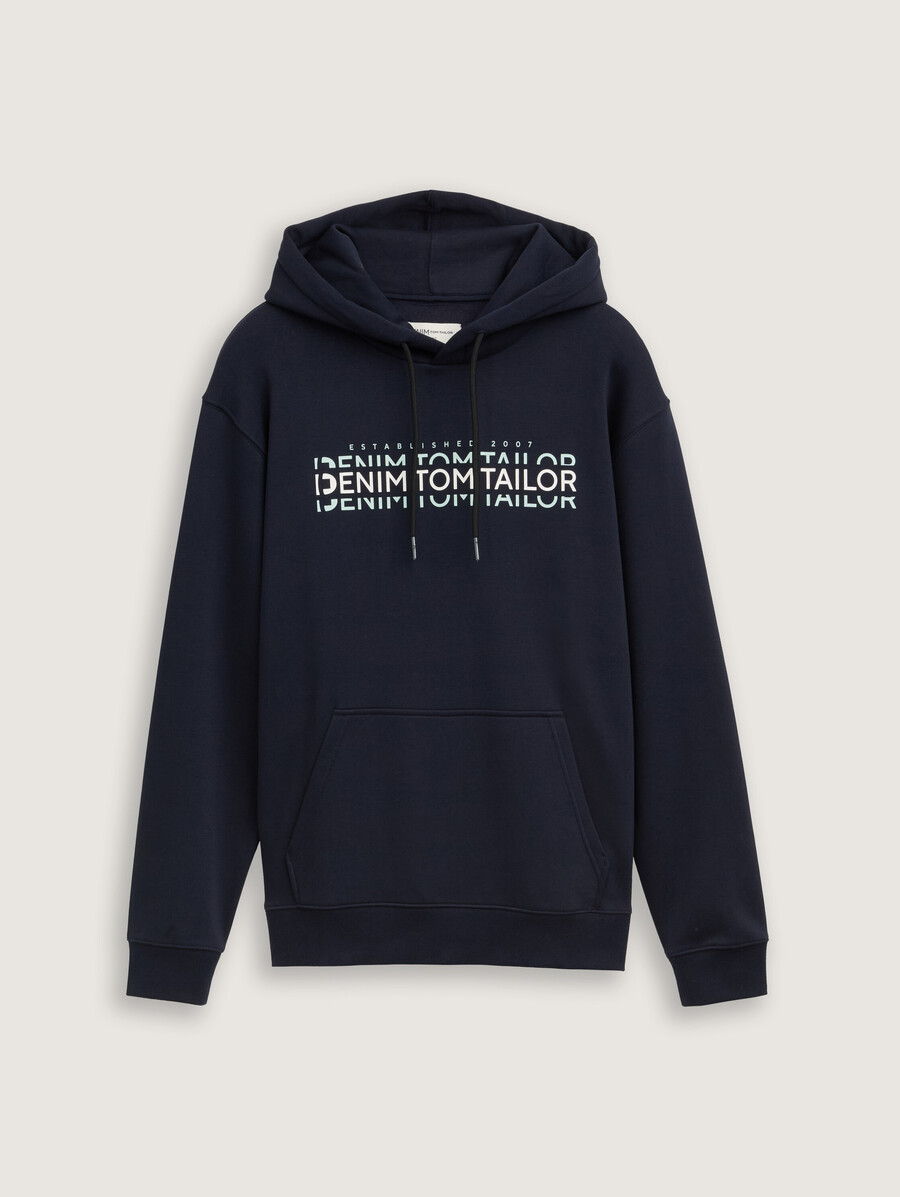 hoodie mit logodruck