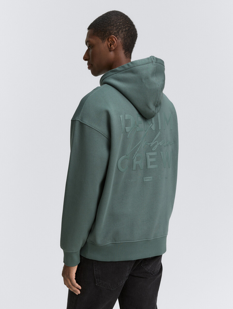 hoodie mit aufdruck