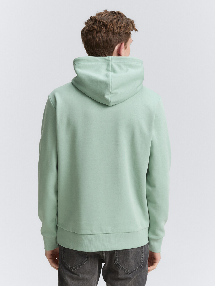 kapuzenpullover mit logodruck