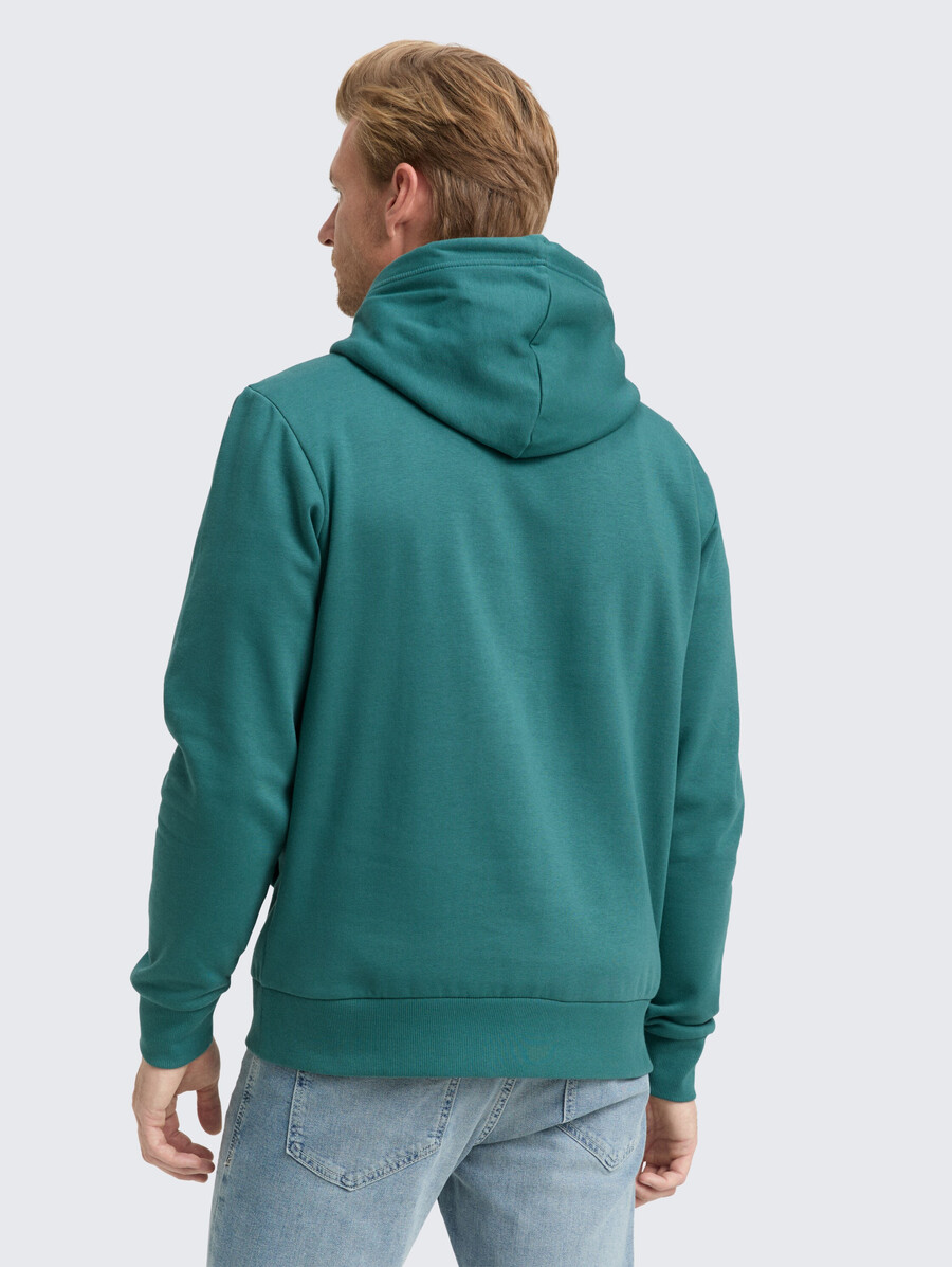 kapuzenpullover mit logodruck