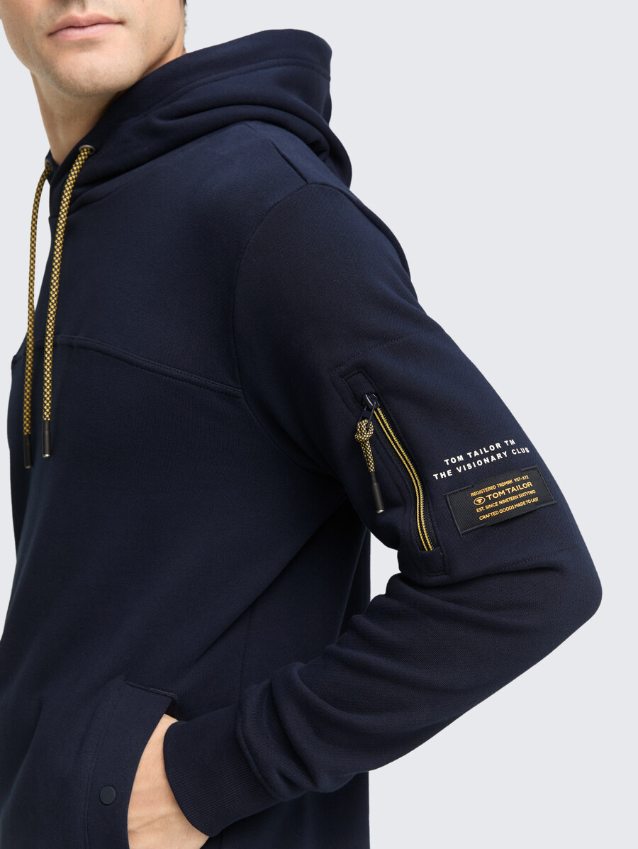 kapuzenpullover mit taschen