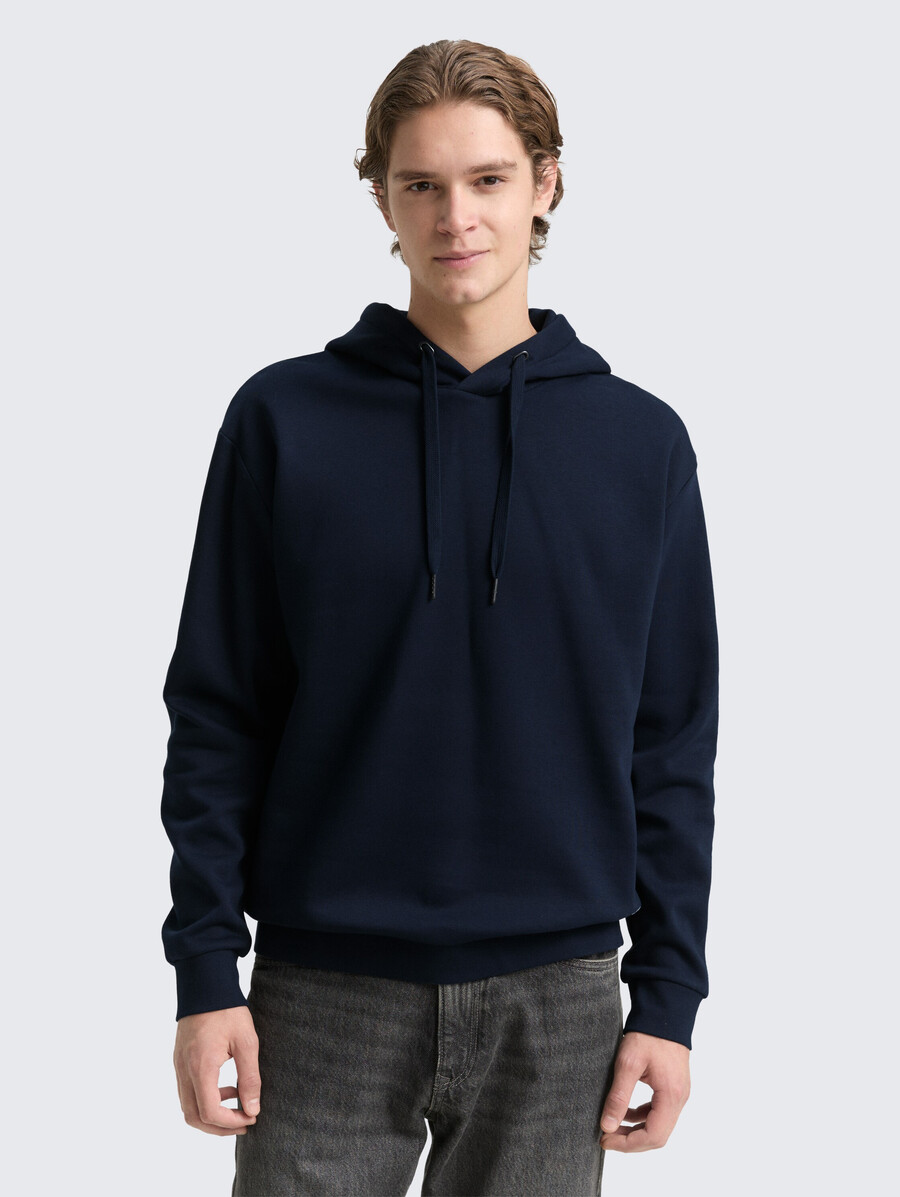 kapuzenpullover mit logo-aufnäher