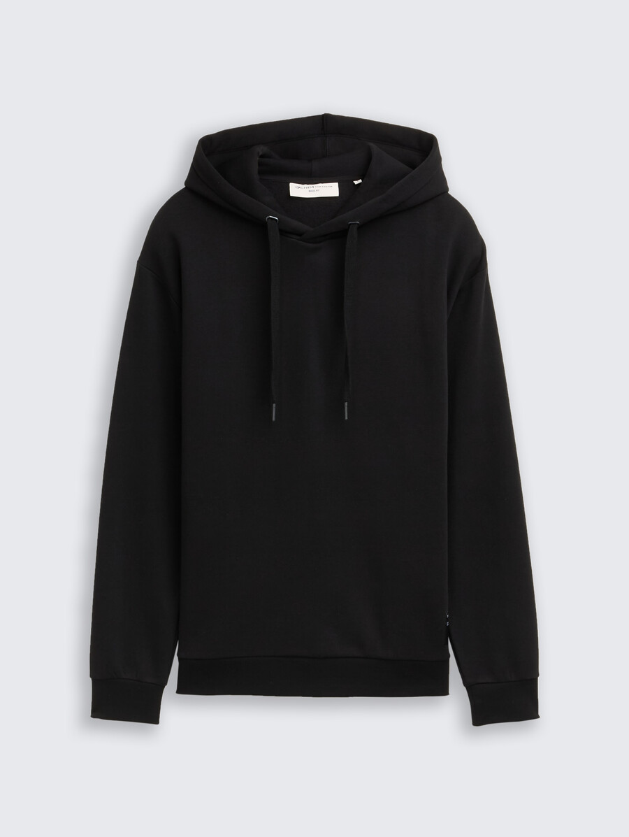 kapuzenpullover mit logo-aufnäher