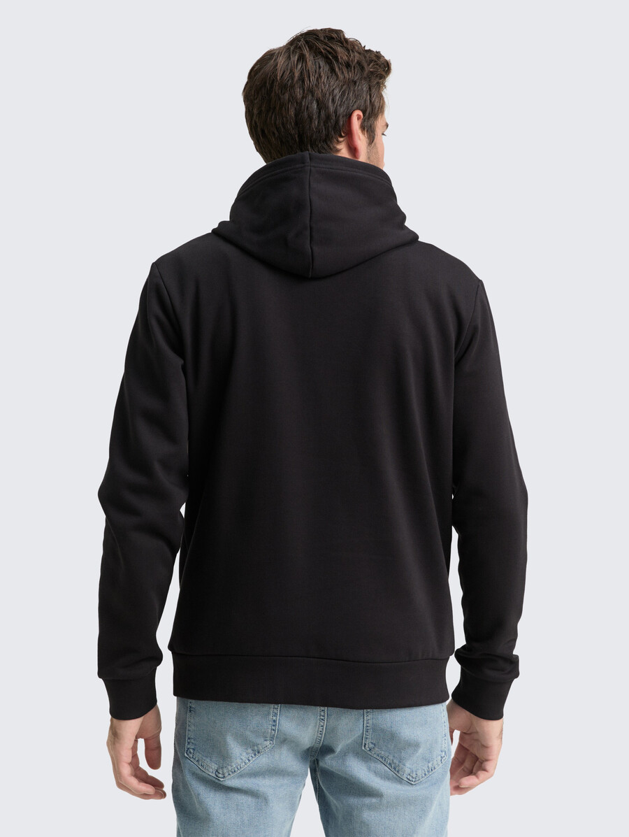 kapuzenpullover mit logodruck
