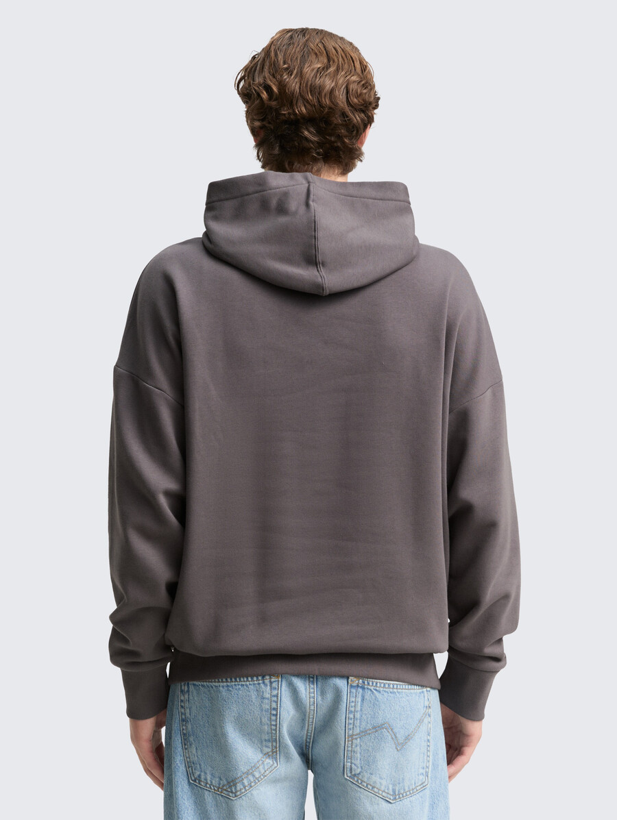 oversize-hoodie mit aufdruck