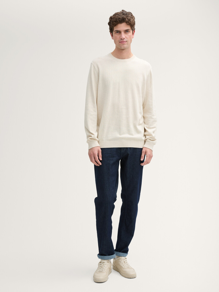 tttapered regular jeans aus bio-baumwolle