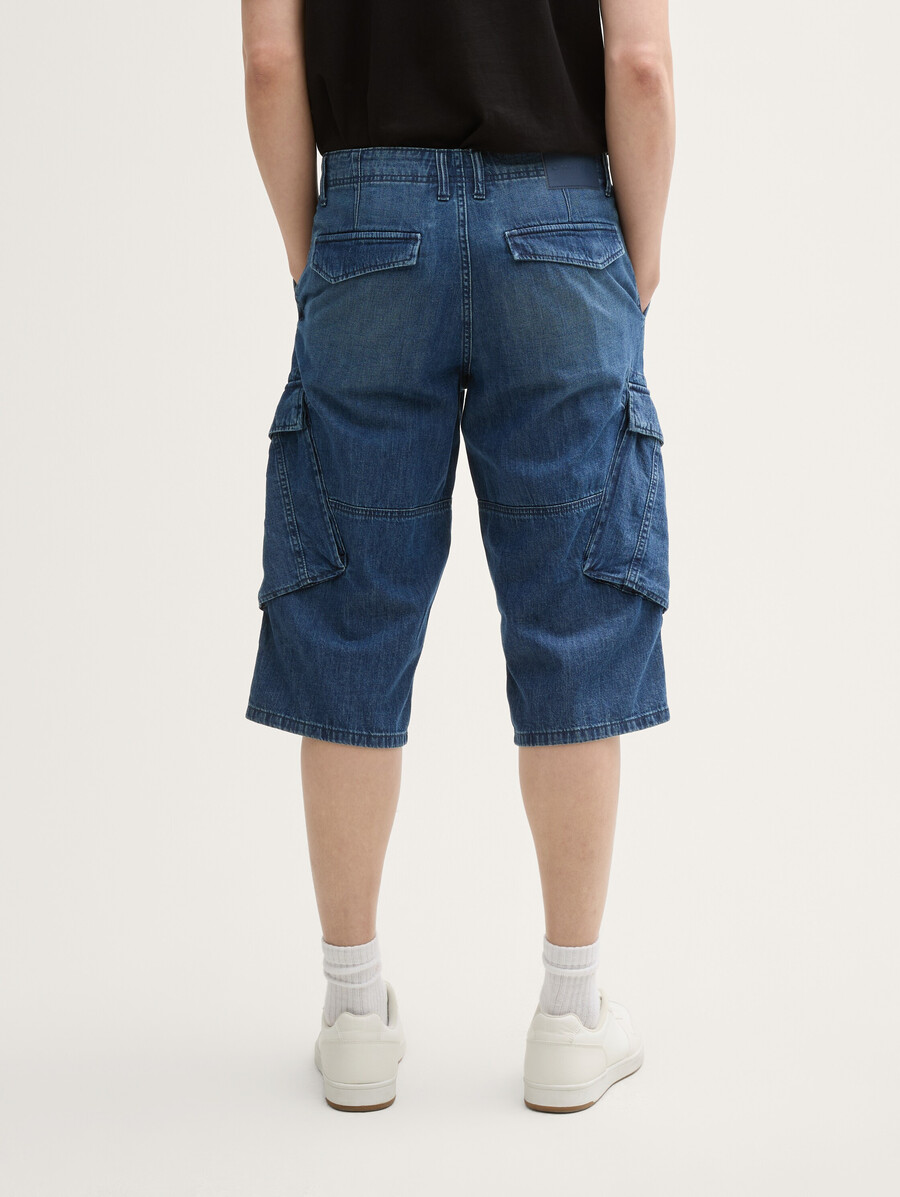 ttmorris relaxed overknee jeansshorts