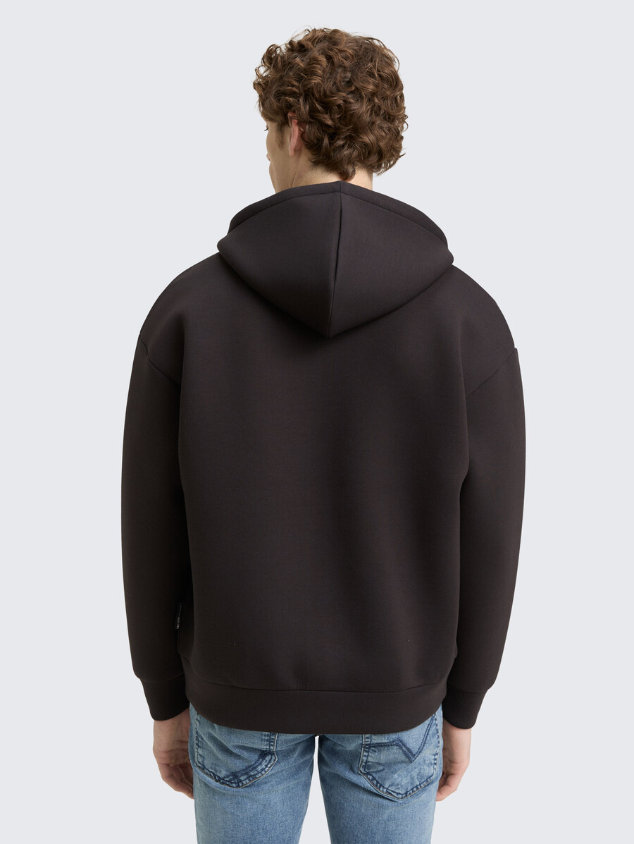 lässige hoodie-sweatjacke von scuba