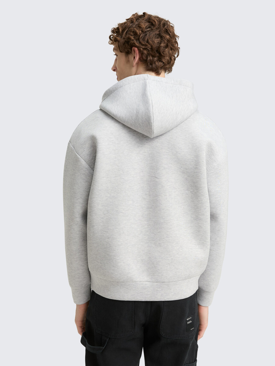 lässige hoodie-sweatjacke von scuba