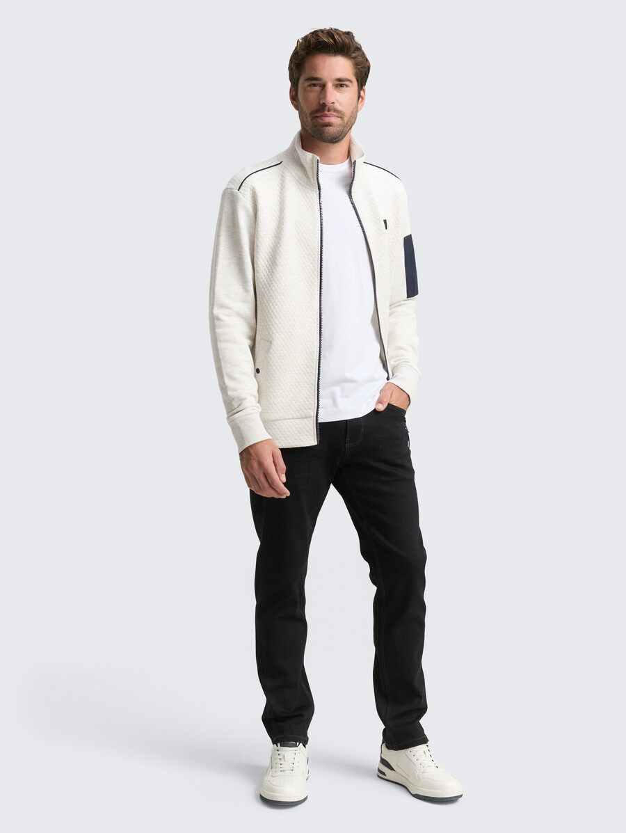 sweatjacke mit Ärmeltasche