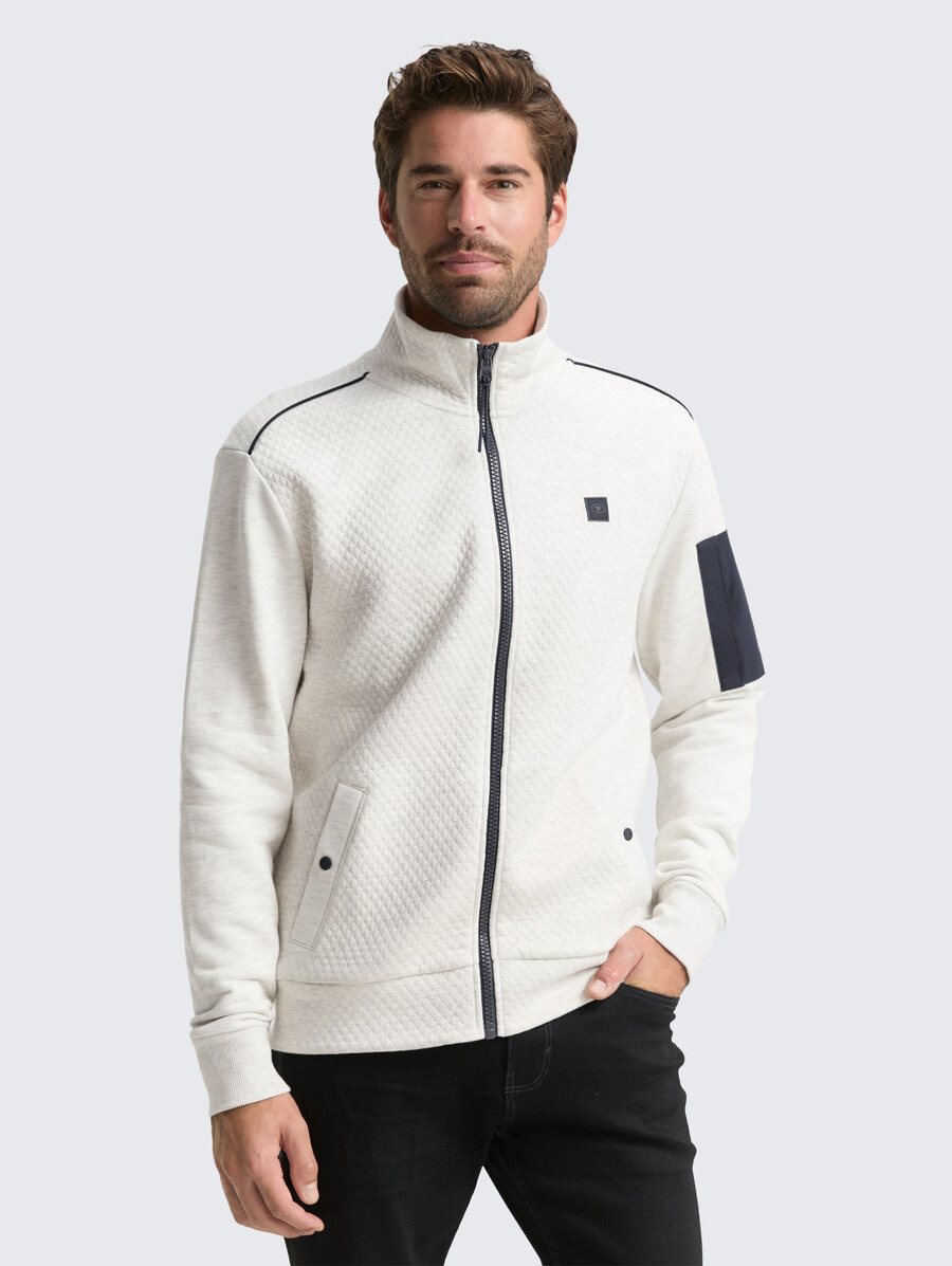 sweatjacke mit Ärmeltasche