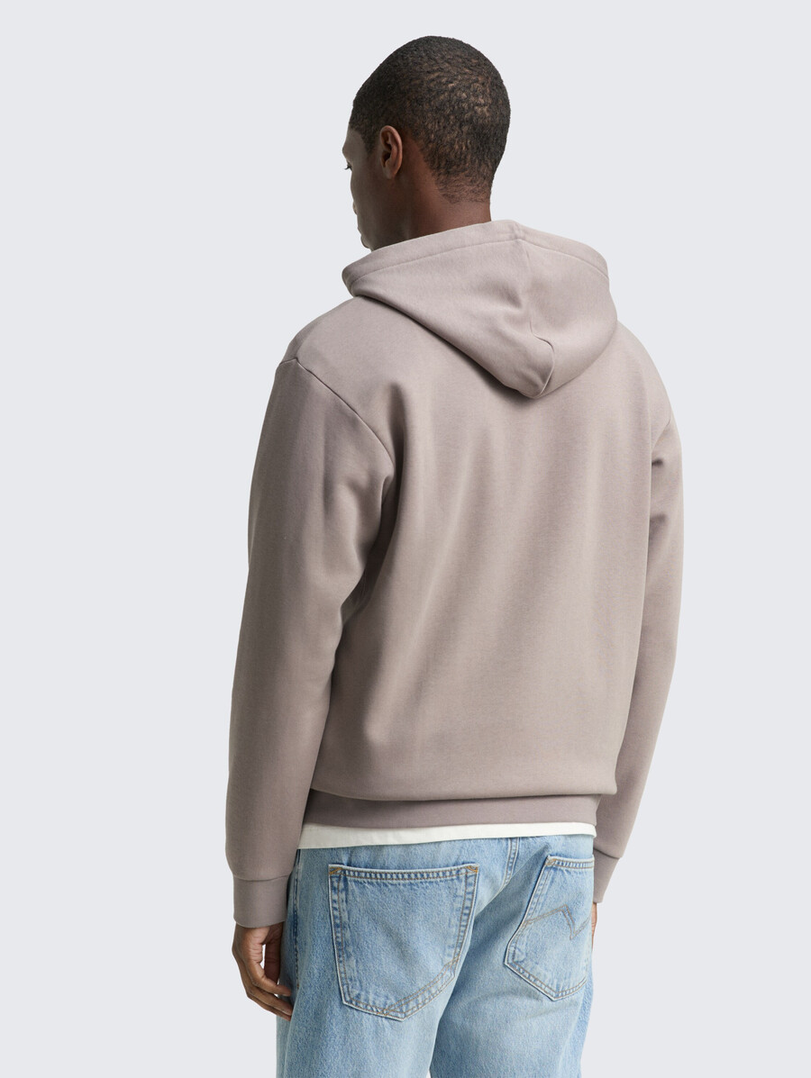 kapuzenjacke mit logodruck