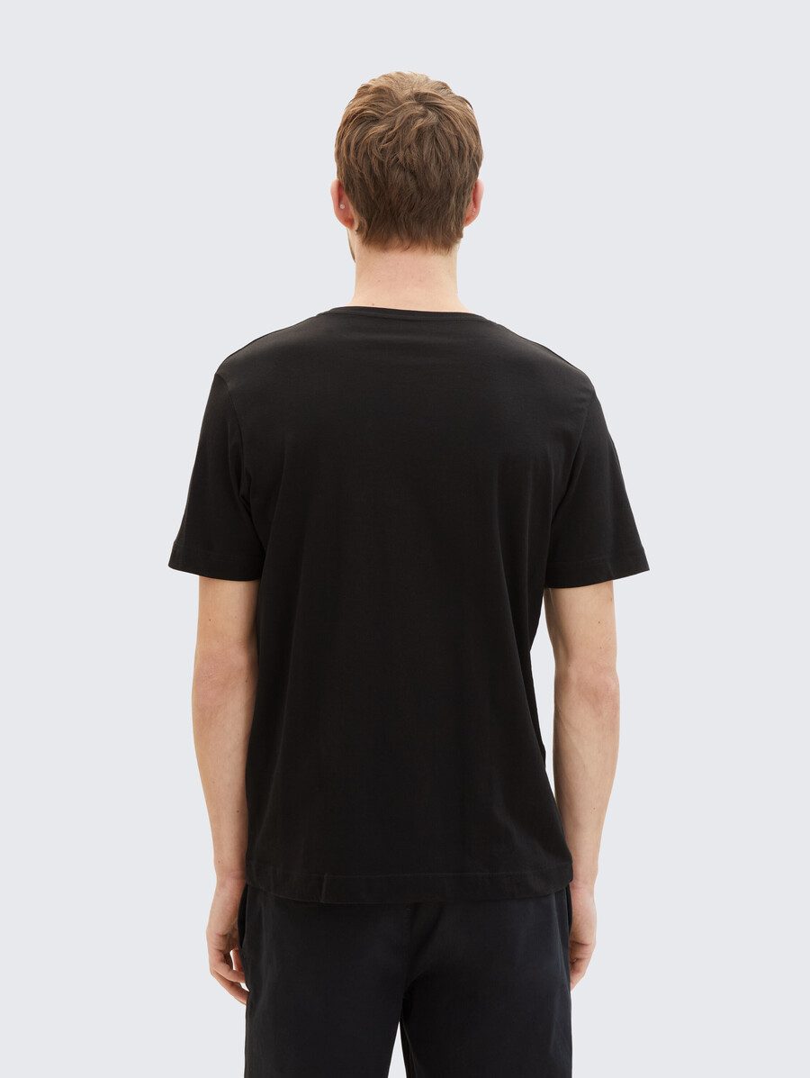 baumwoll-t-shirts im 4er-pack