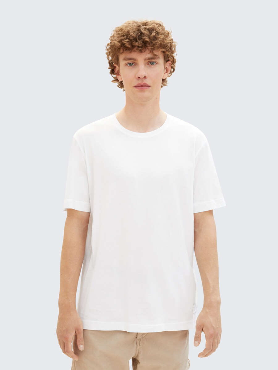 baumwoll-t-shirts im 4er-pack