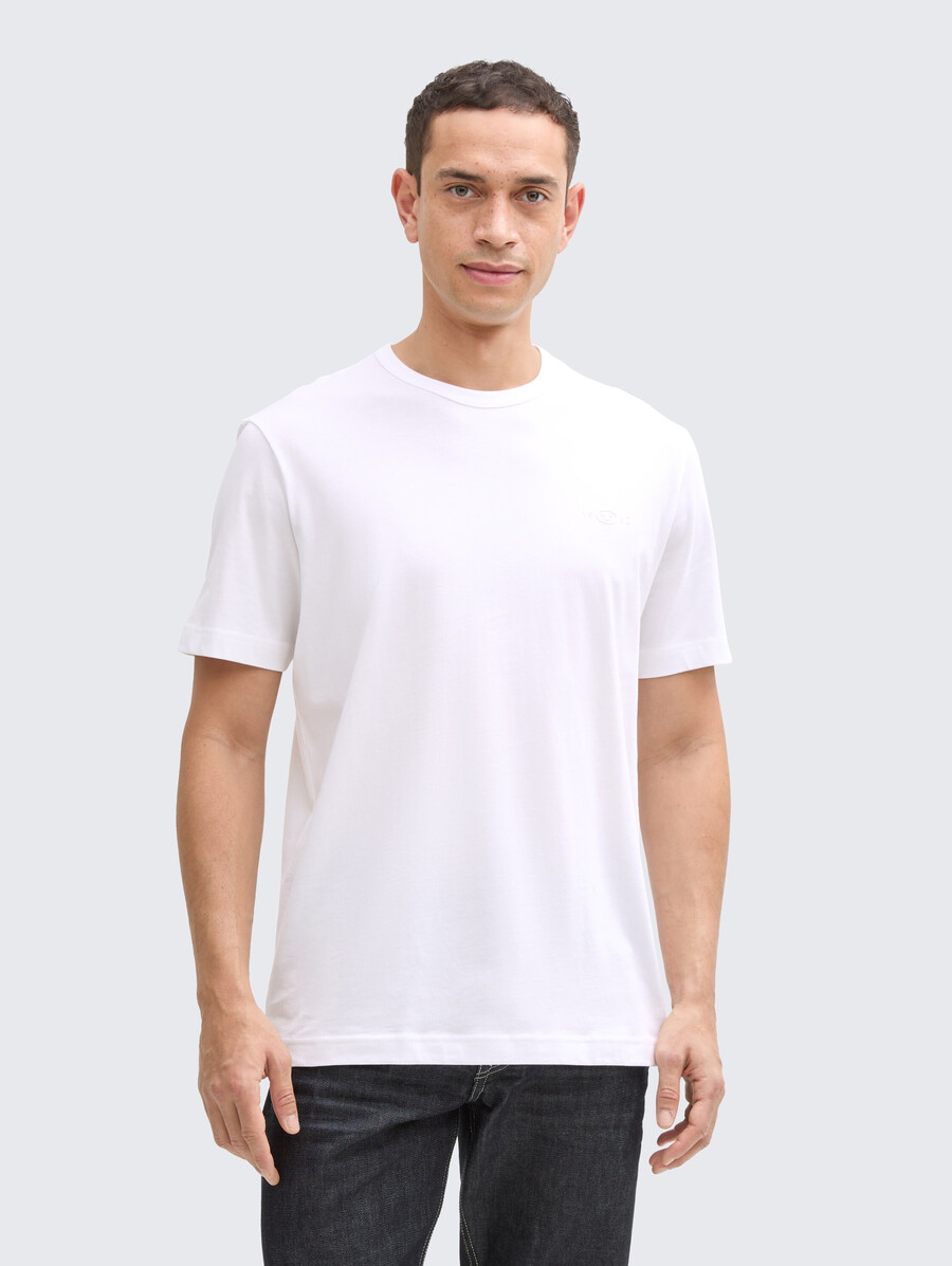 einfache t-shirts im 2er-pack