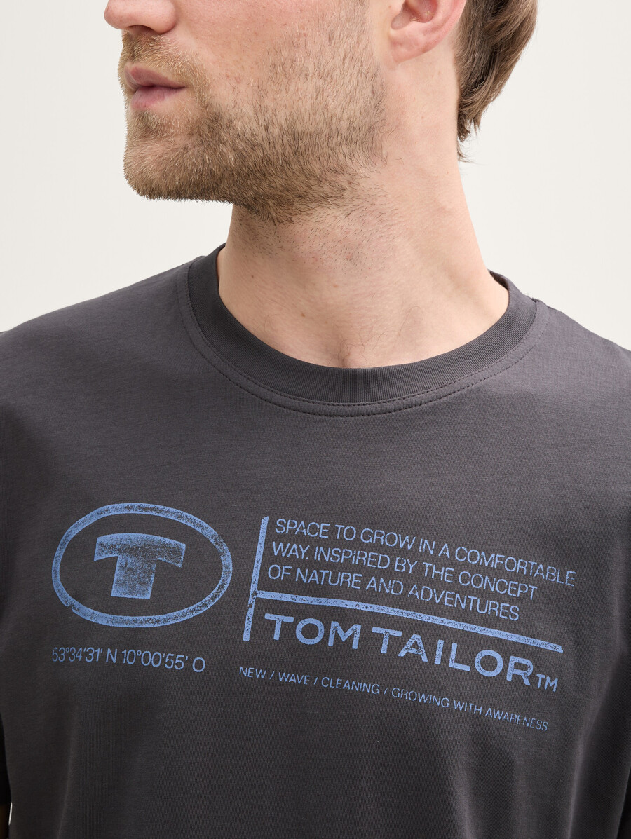 t-shirts mit aufdruck im 2er-pack