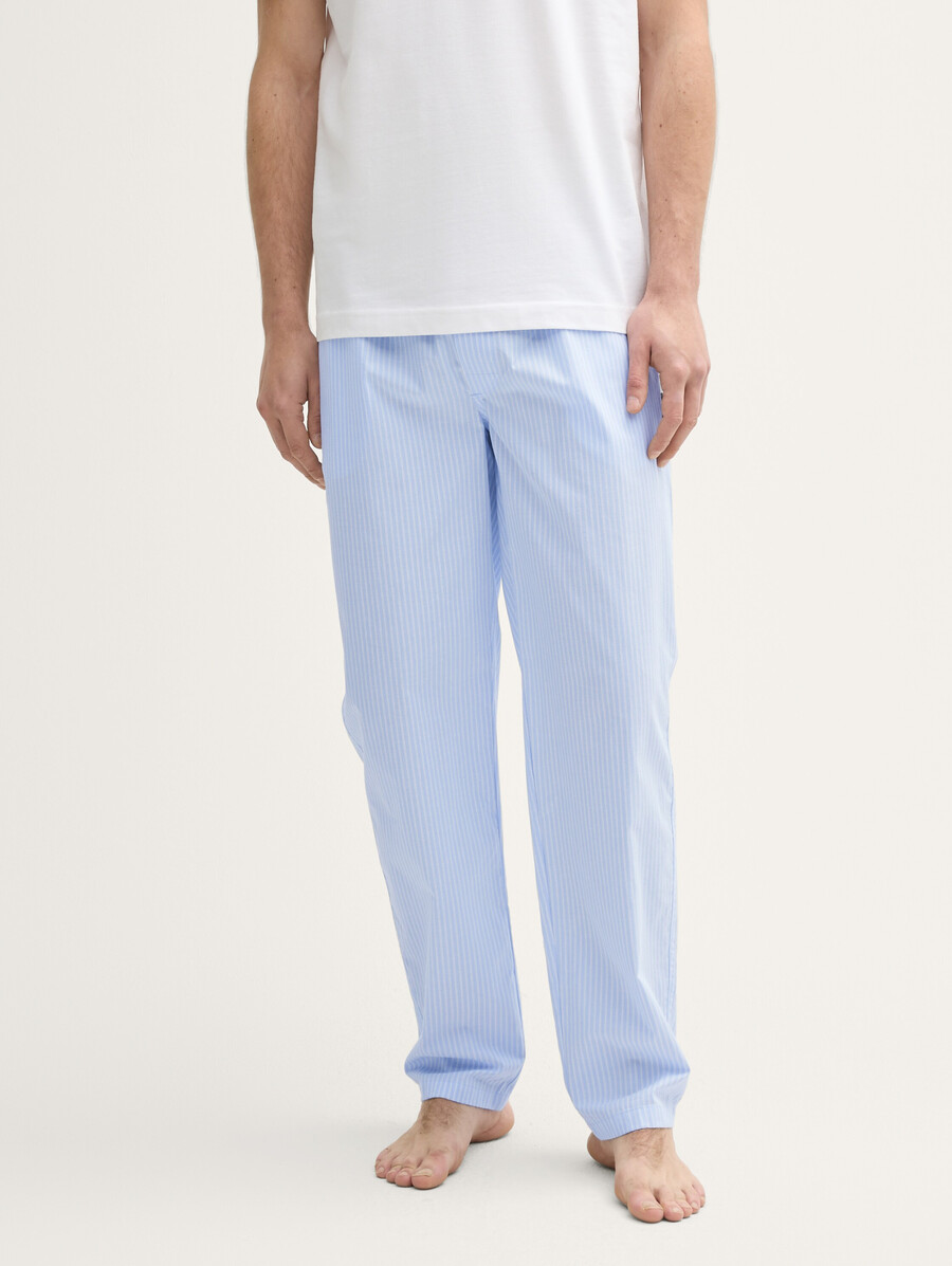 pyjamahose aus baumwolle