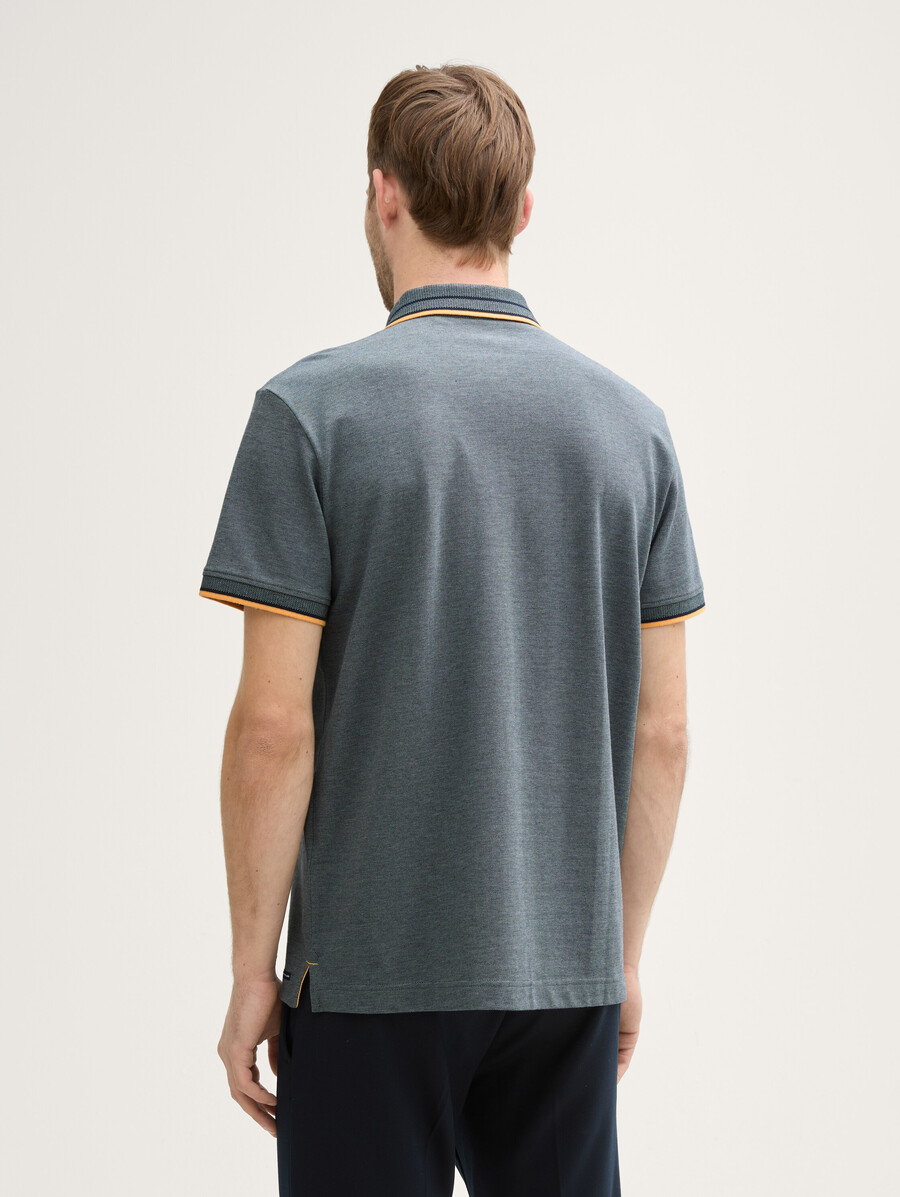 piqué-poloshirt mit stretchanteil