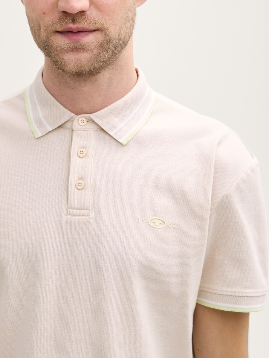 piqué-poloshirt mit stretchanteil