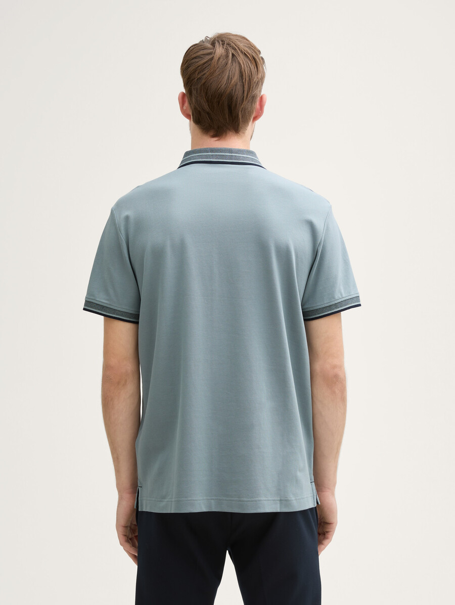 piqué-poloshirt mit stretchanteil