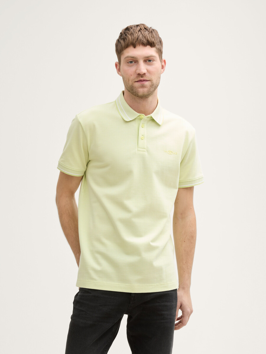 piqué-poloshirt mit stretchanteil
