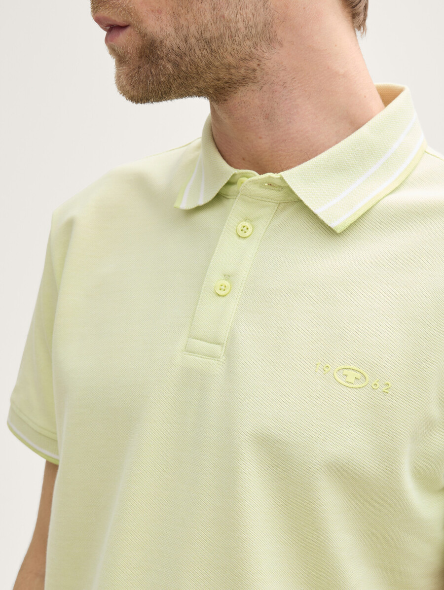 piqué-poloshirt mit stretchanteil