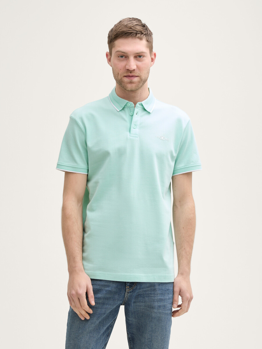 piqué-poloshirt mit stretchanteil
