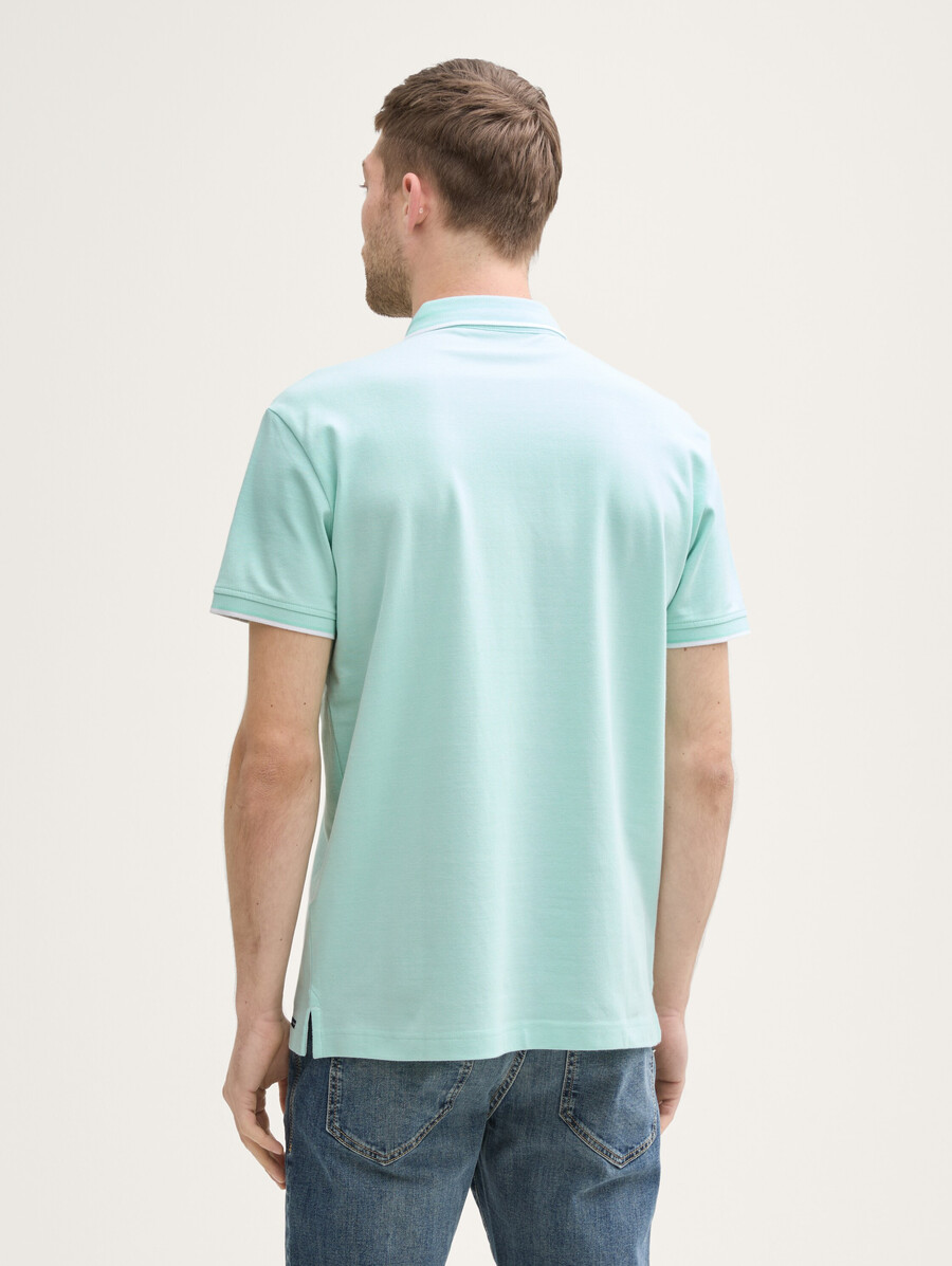 piqué-poloshirt mit stretchanteil