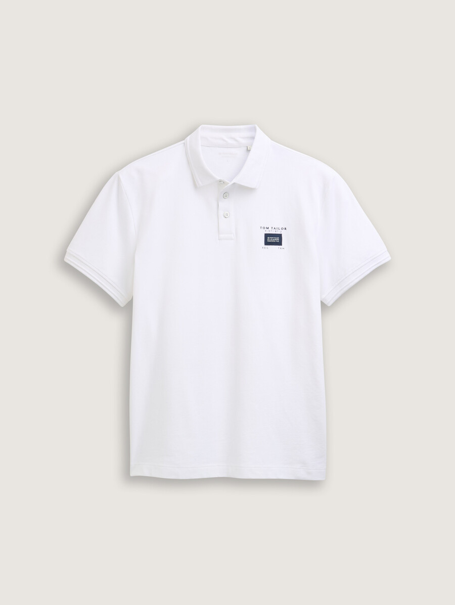 piqué-poloshirt mit stretchanteil