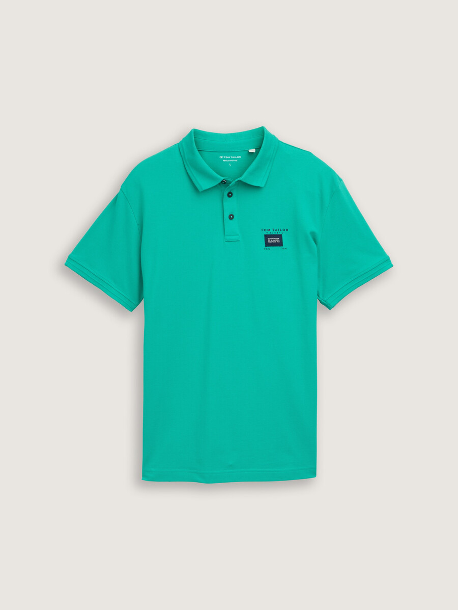 piqué-poloshirt mit stretchanteil