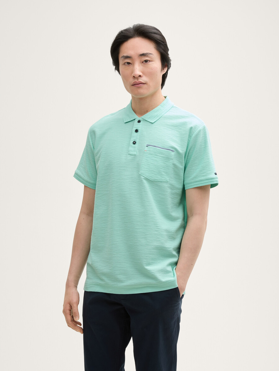 poloshirt mit brusttasche