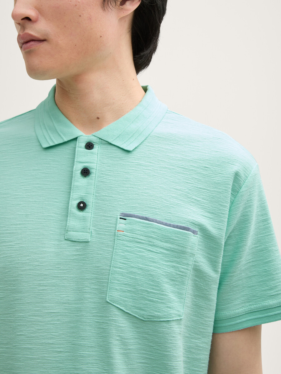 poloshirt mit brusttasche