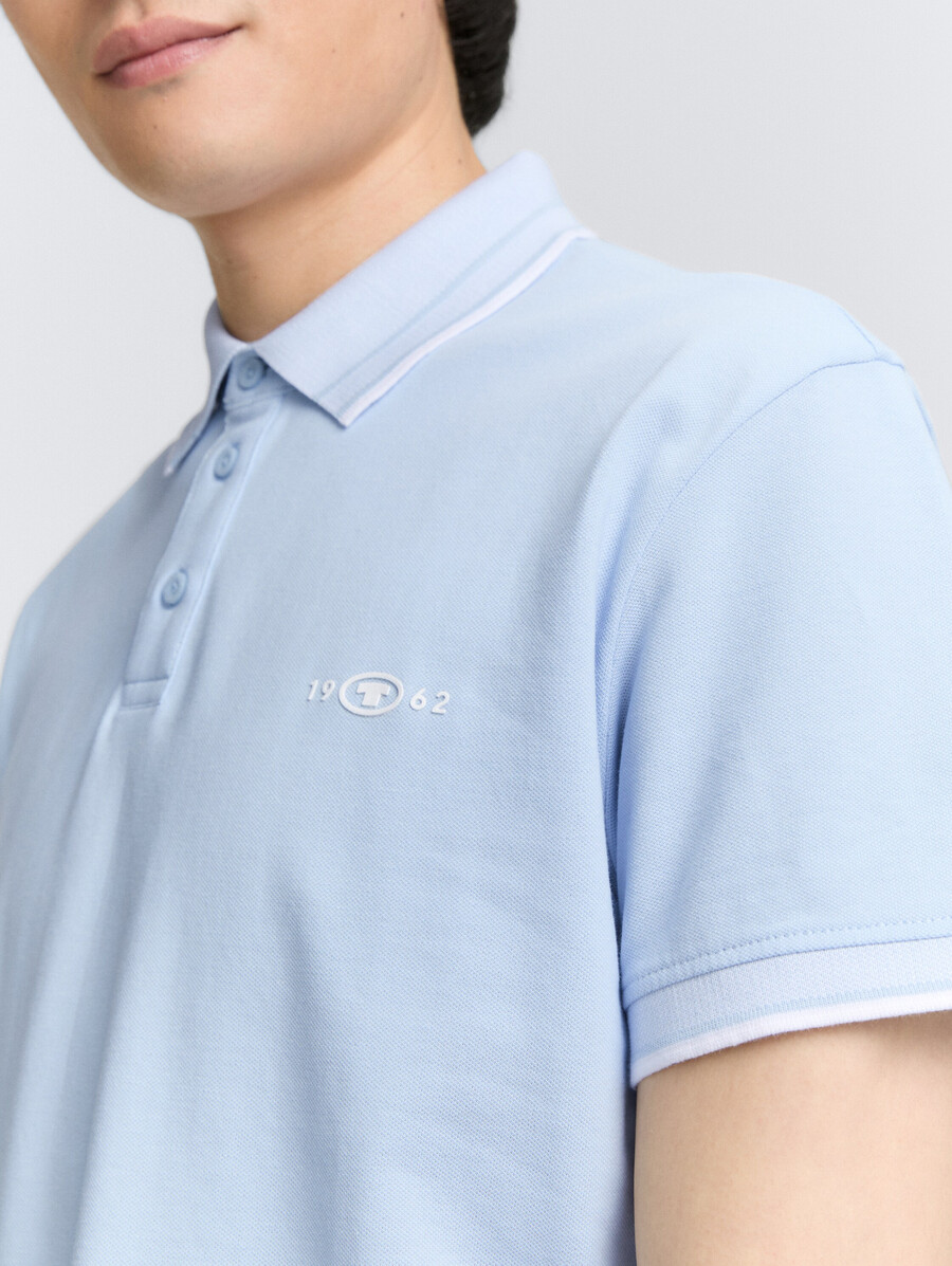 piqué-poloshirt mit stretchanteil