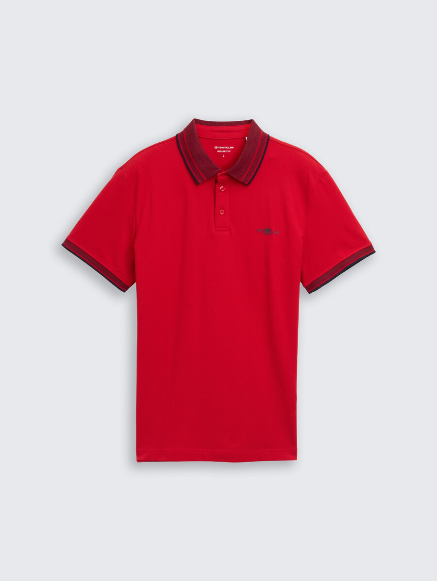 piqué-poloshirt mit stretchanteil