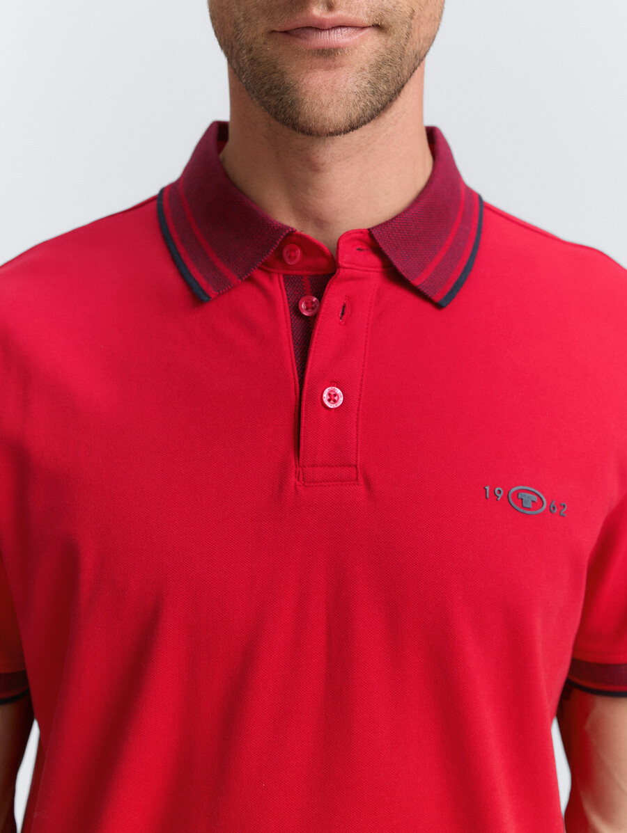 piqué-poloshirt mit stretchanteil