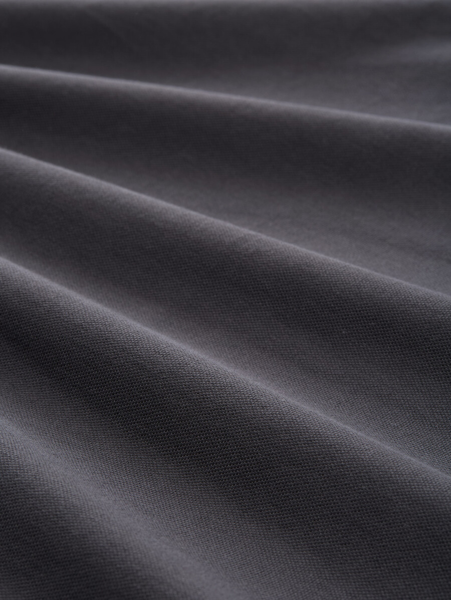 piqué-poloshirt mit aufdruck