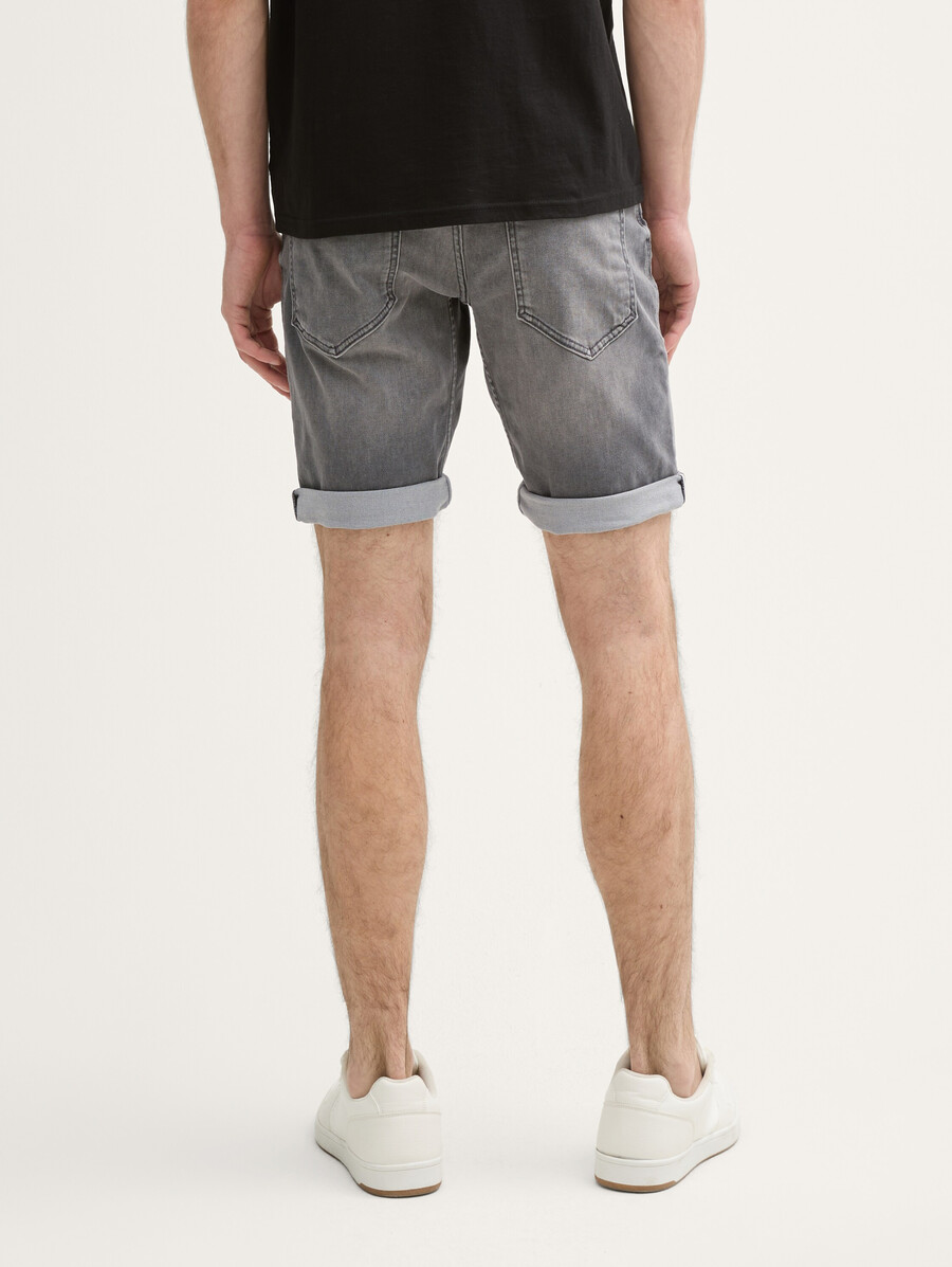 ttjosh regular slim jeansshorts mit superstretch
