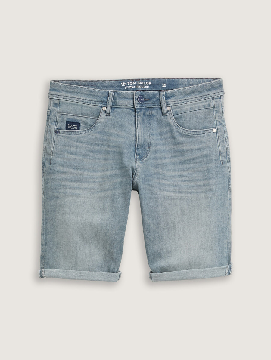 ttjosh regular slim jeansshorts mit stretchanteil