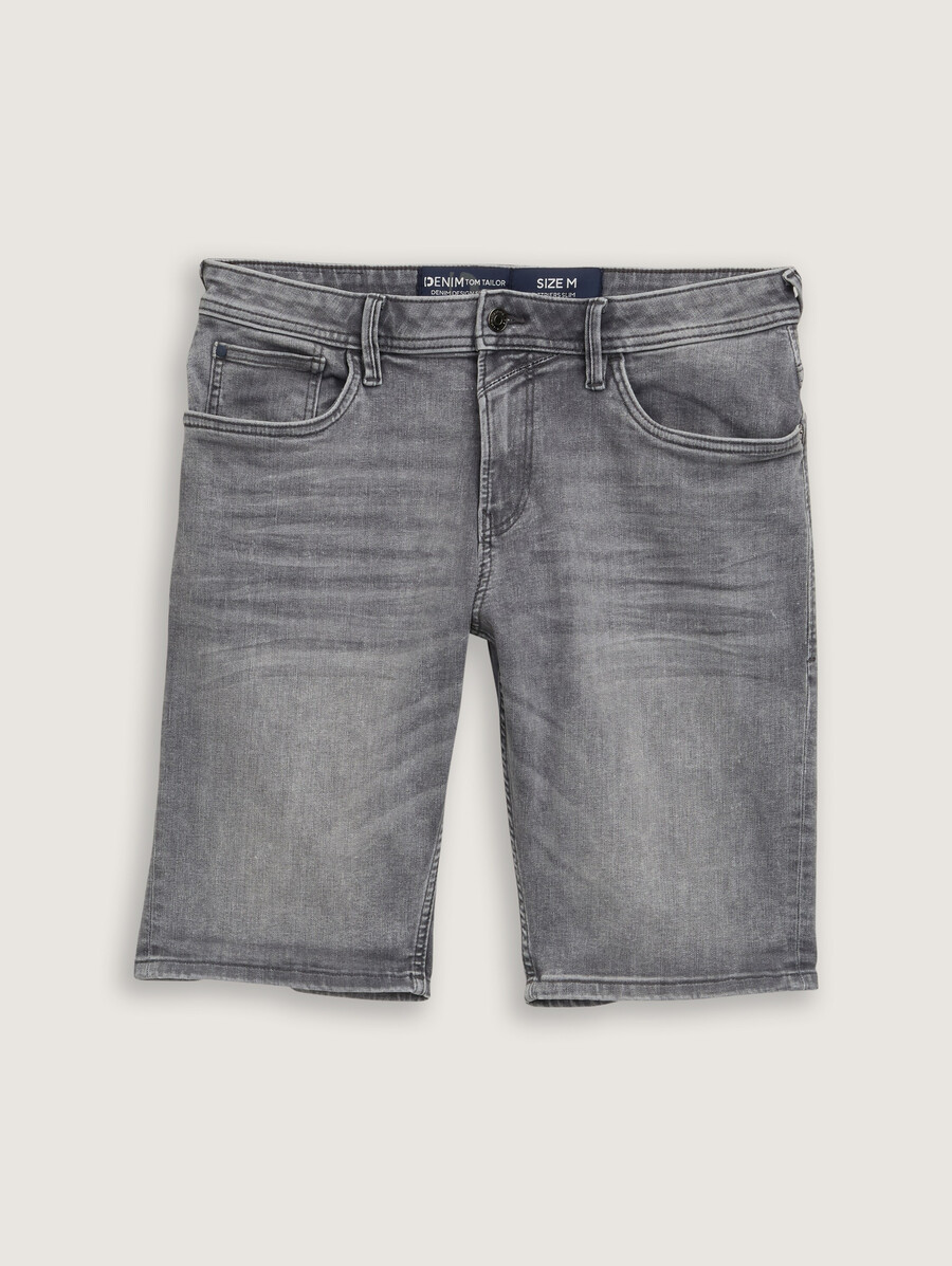 ttpiers schmal geschnittene jeansshorts mit stretch
