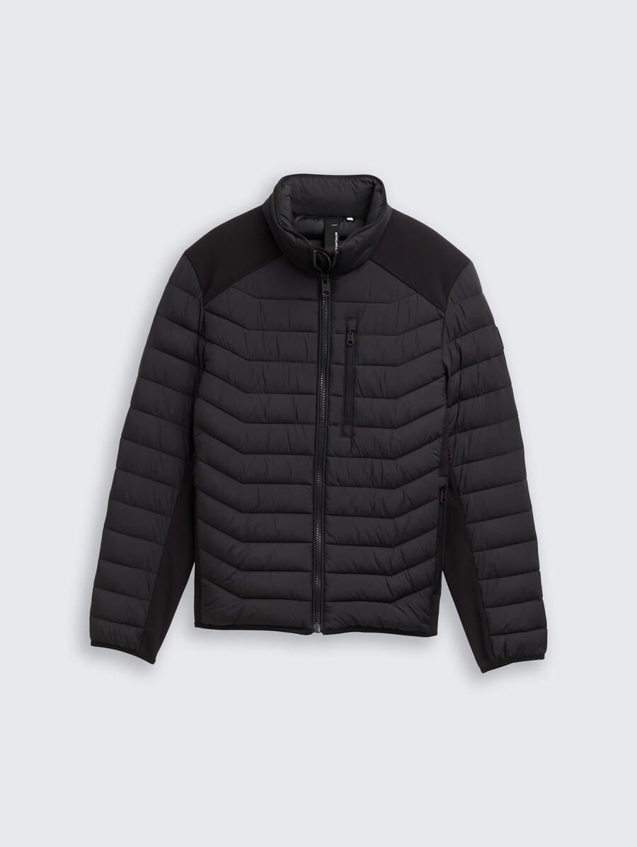 leichte hybrid-steppjacke