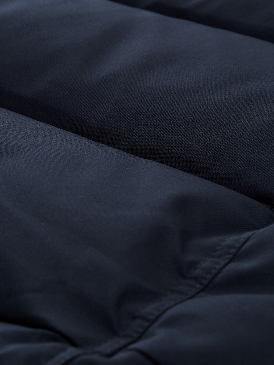steppjacke mit abnehmbarer kapuze